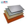 1220mm 1500mm width aluminum composite panel golden acp sheet placa de acm chapa